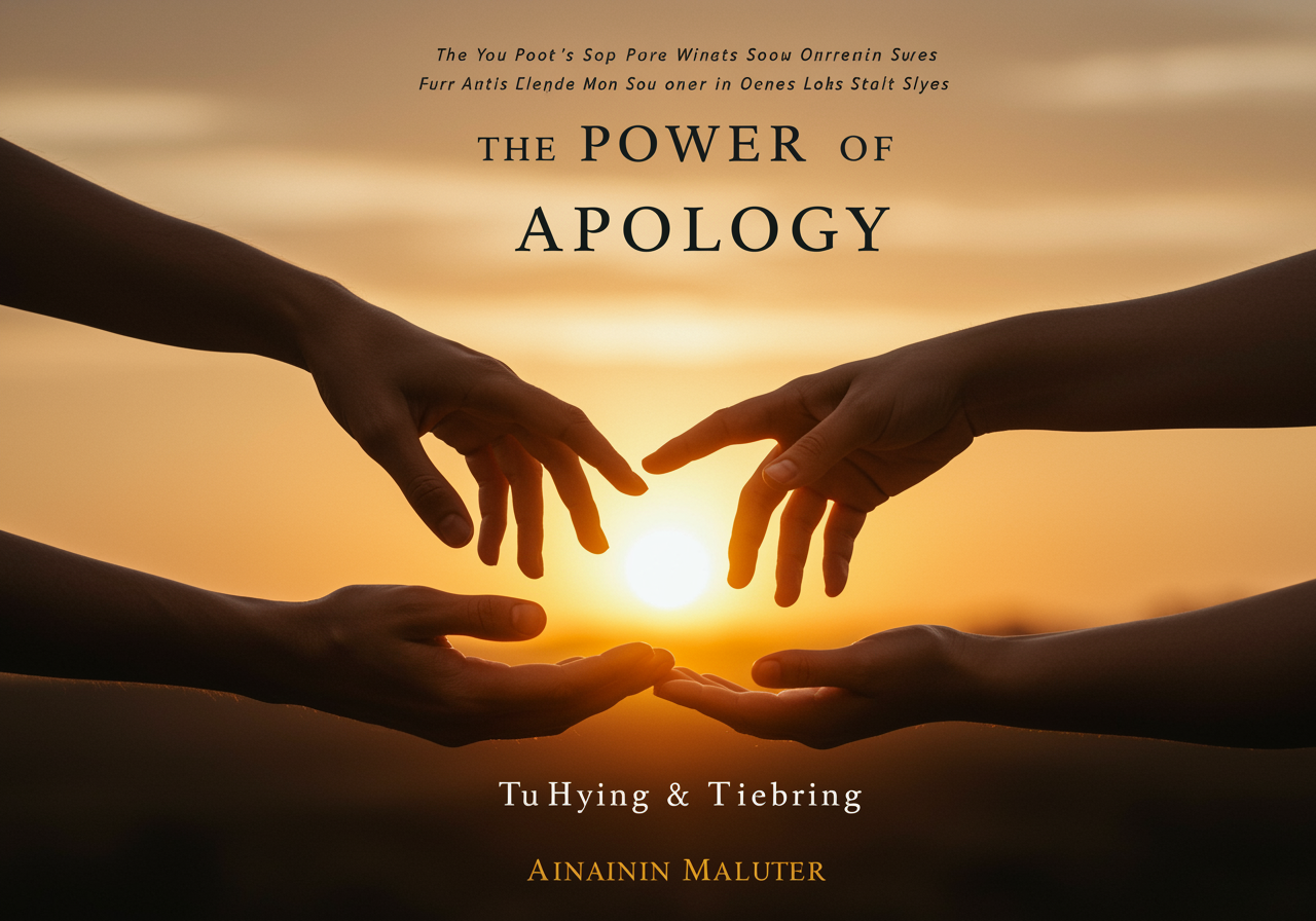 The Power of Apology: How to Repair and Rebuild After Conflict